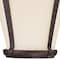 Westinghouse Fixture Wall Outdoor LED 8.5W Darcy, Victorian Brnz Amber Frosted Glass 6204100 - alternate 4